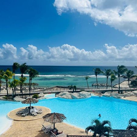 Studio Vue Mer Piscine Plage Kaz Punch Manganao Chez Julie Saint-Francois  Exterior foto