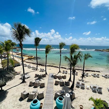 Studio Vue Mer Piscine Plage Kaz Punch Manganao Chez Julie Saint-Francois  Exterior foto