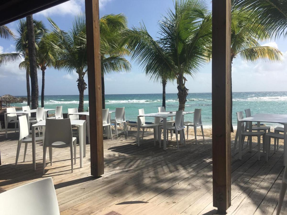 Studio Vue Mer Piscine Plage Kaz Punch Manganao Chez Julie Saint-Francois  Exterior foto