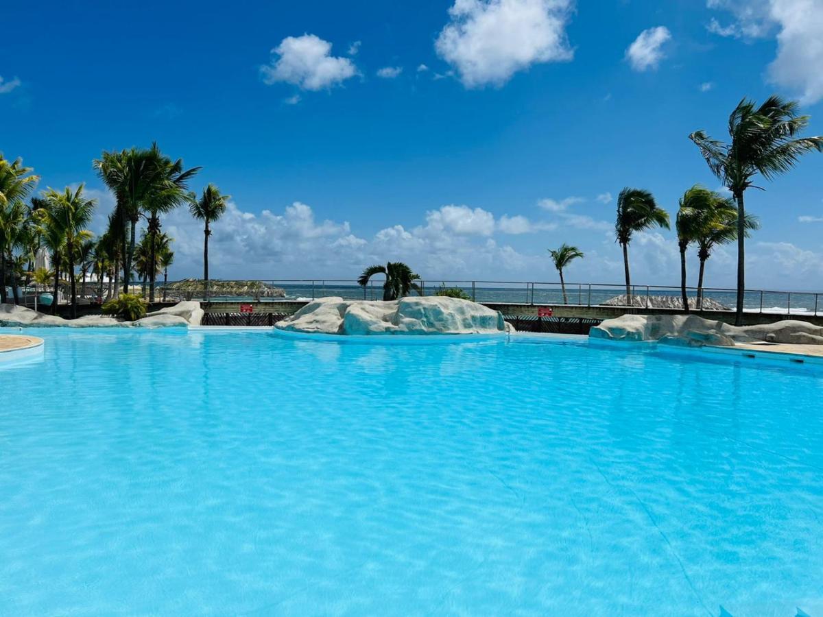 Studio Vue Mer Piscine Plage Kaz Punch Manganao Chez Julie Saint-Francois  Exterior foto